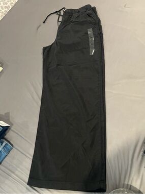 American Eagle Outfitters Black Drawstring Joggers